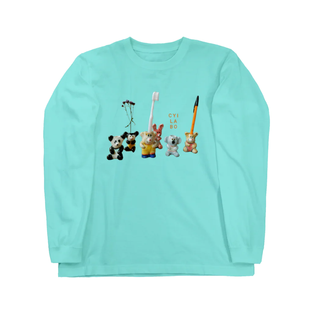 チイラボストアのスタンドくん Long Sleeve T-Shirt