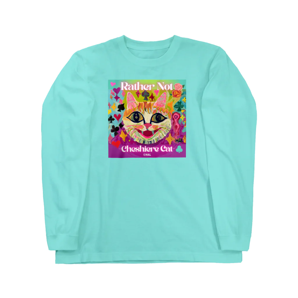 アイハラハルキ(HAL)のチェシャーキャット Long Sleeve T-Shirt