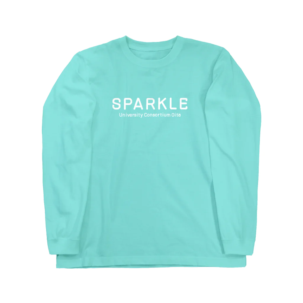 SPARKLEのSPARKLE-シンプル白字 Long Sleeve T-Shirt