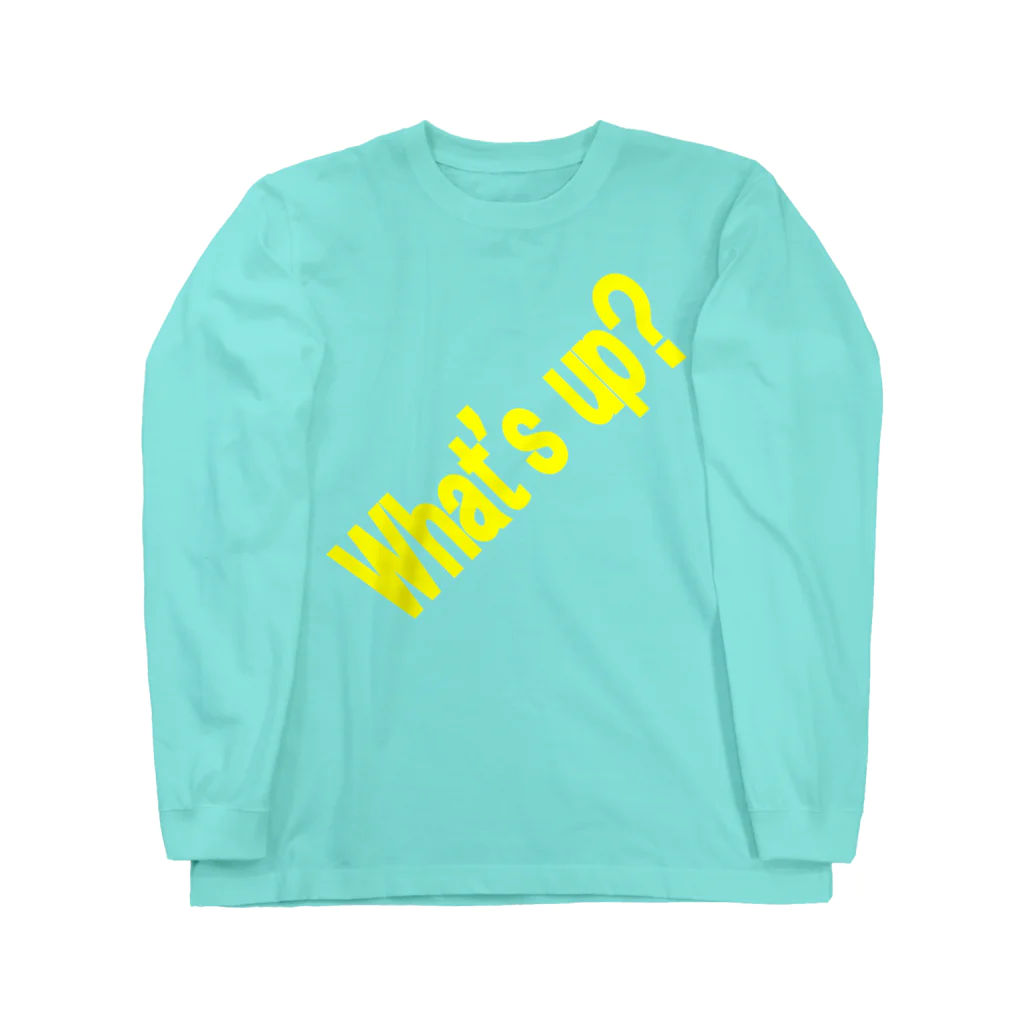 ainarukokoroのWhat's up? Long Sleeve T-Shirt