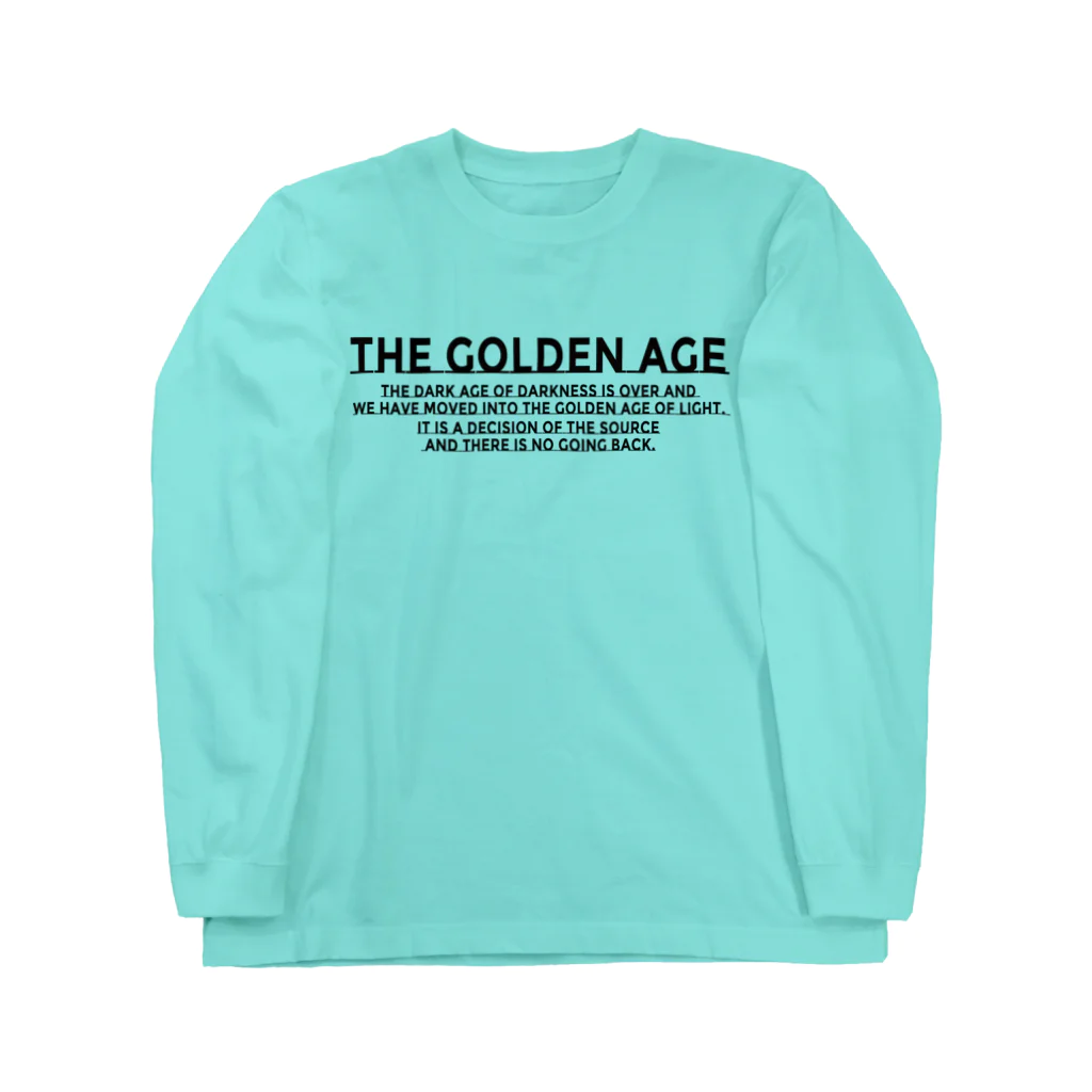 PALA's SHOP　cool、シュール、古風、和風、のThe Golden Age ロングスリーブTシャツ