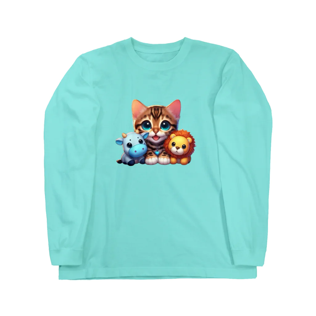 TOMO’ｓのパペットベンガルくん Long Sleeve T-Shirt