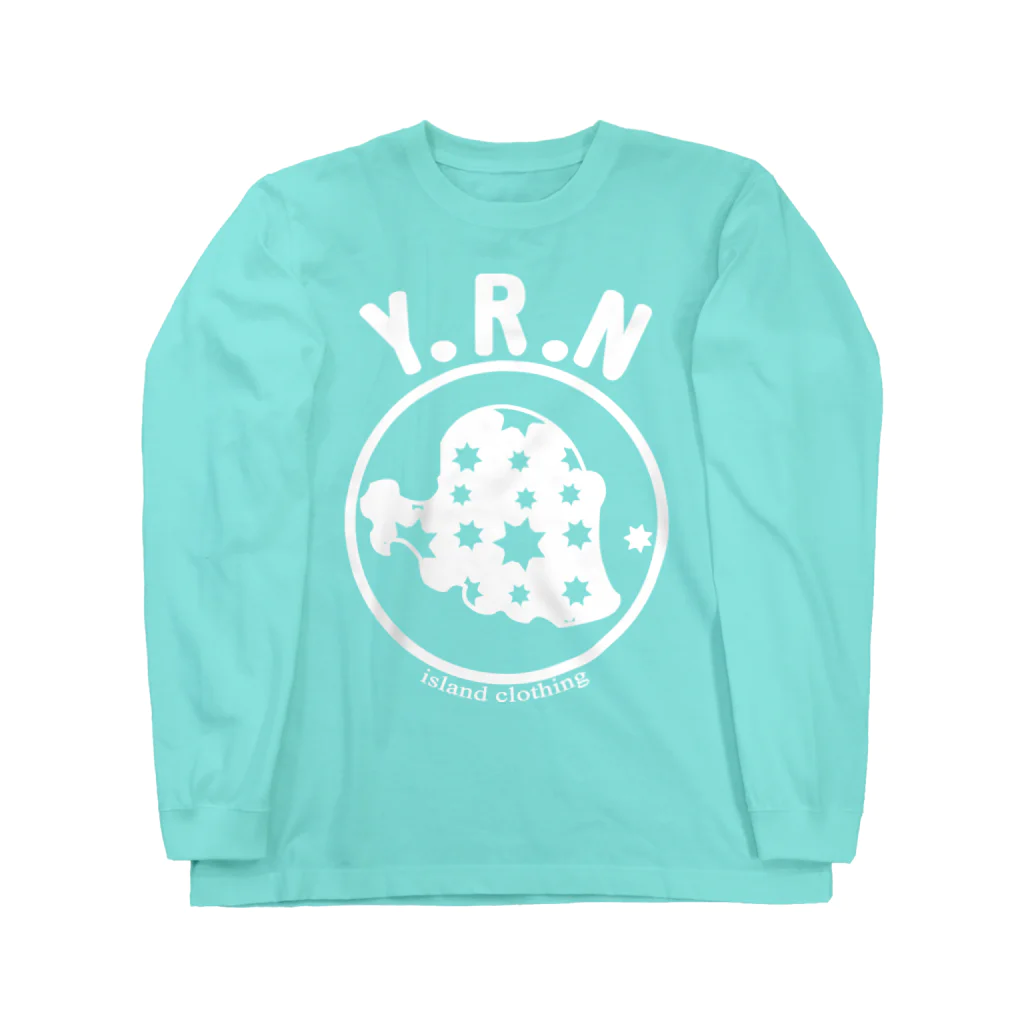 Y.R.N island  clothingの「与論島」 star🏝island Long Sleeve T-Shirt
