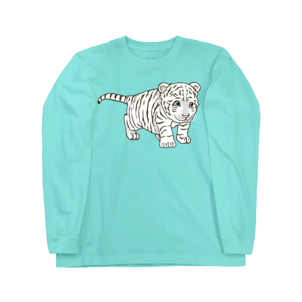 LalaHangeulの白虎の仔 Long Sleeve T-Shirt