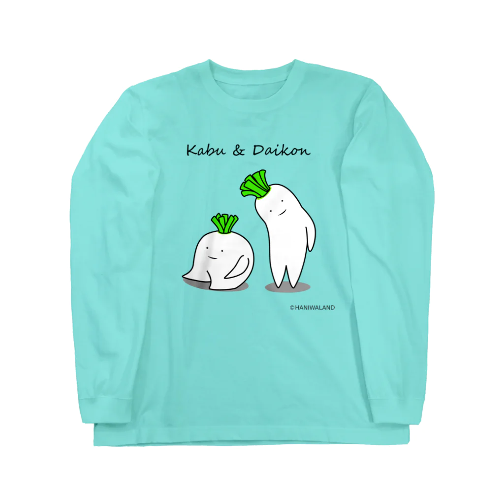 ハニワーランドのKabu & Daikon Long Sleeve T-Shirt