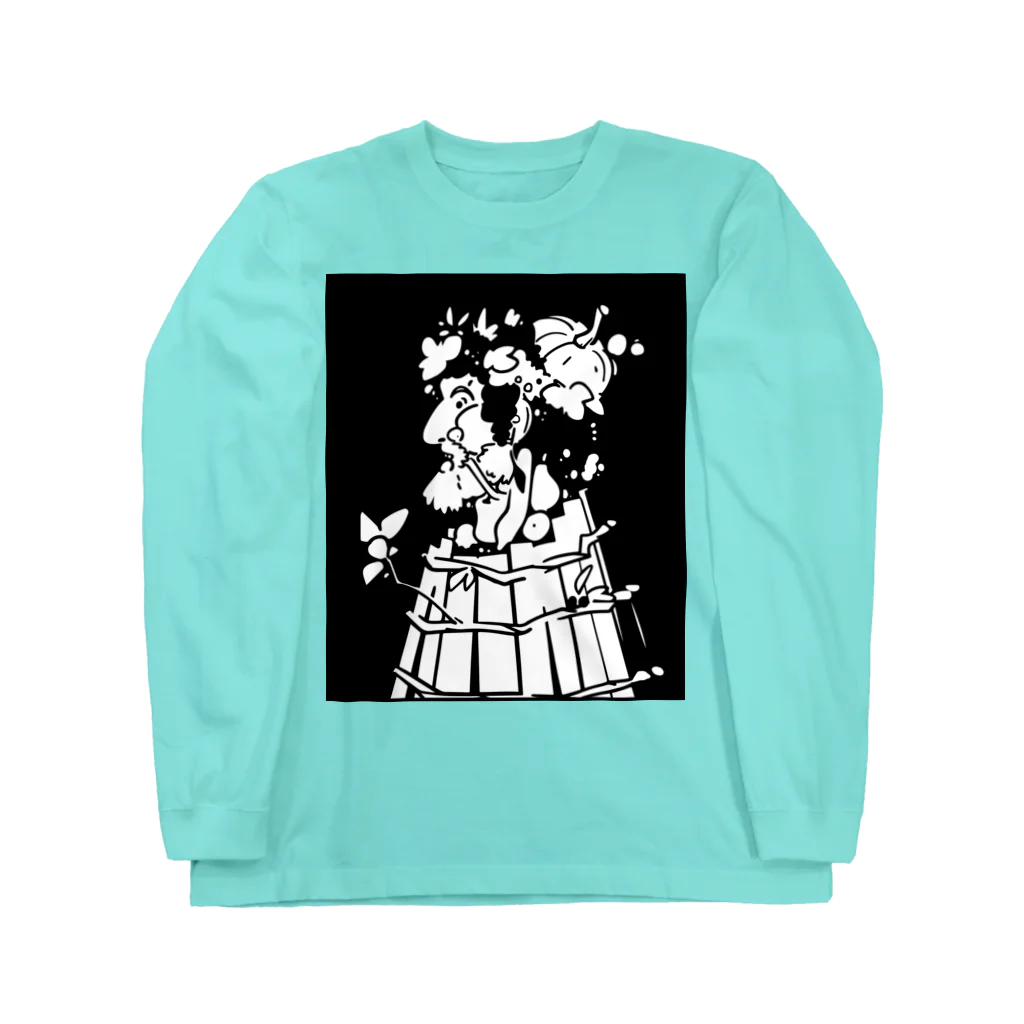 山形屋米店のジュゼッペ・アルチンボルド作 『四季＿秋』 Long Sleeve T-Shirt