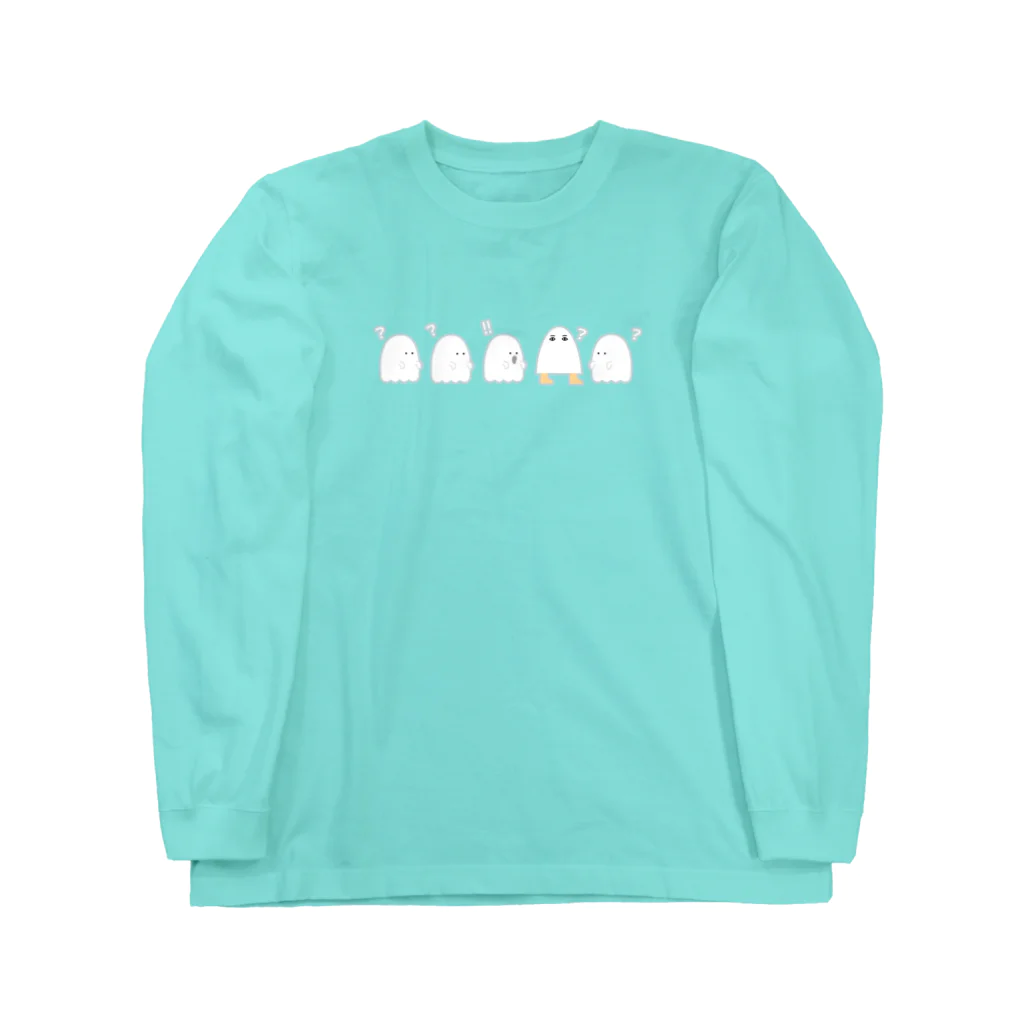 Mrs.Bean/ミセスビーンのオバケとメジェド神 Long Sleeve T-Shirt