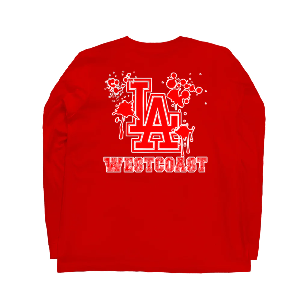 Libre WearのWest Coast B's Up Long Sleeve T-Shirt :back