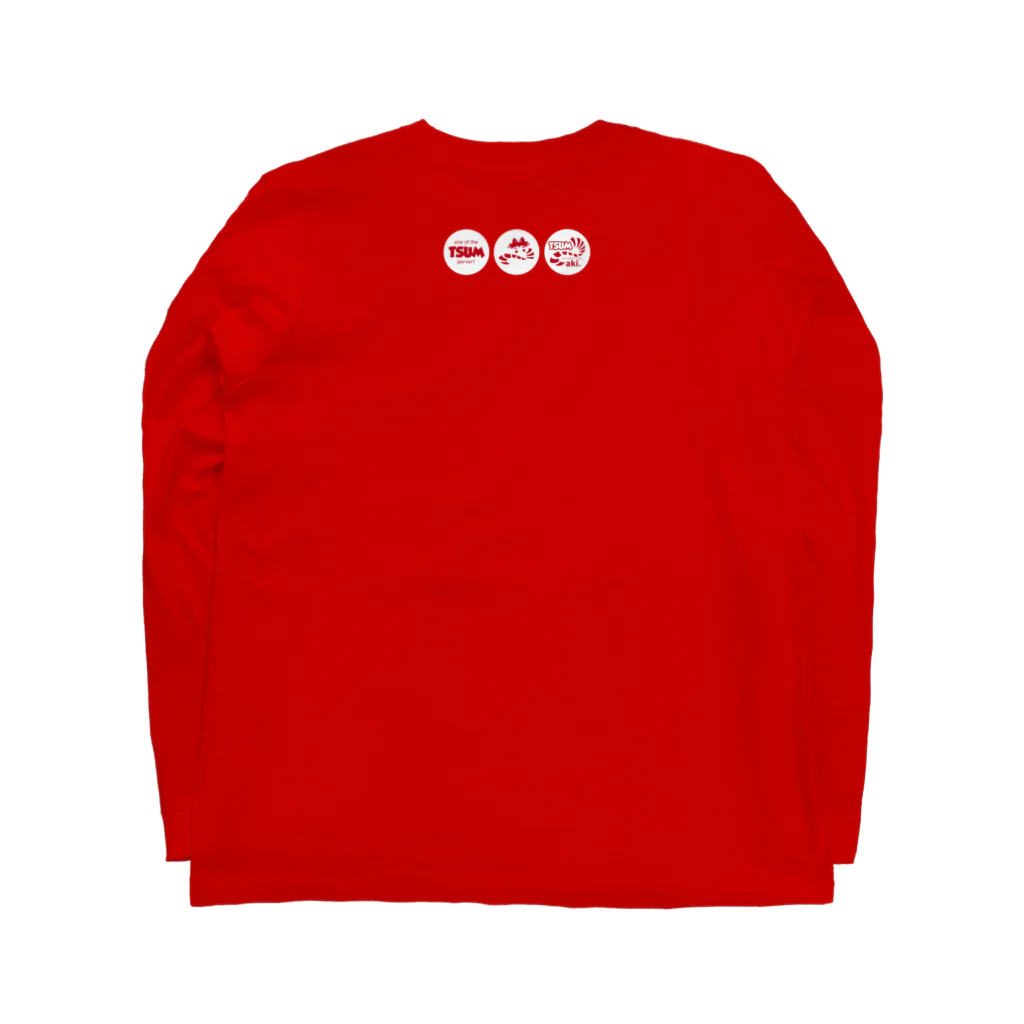 TSUMch aki.のあ！ 赤いロンT Long Sleeve T-Shirt :back