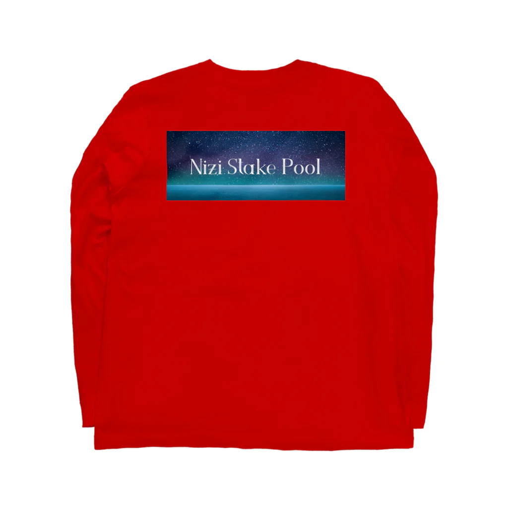 Cardano ADA Nizi Stake PoolのNIZI Long Sleeve T-Shirt :back