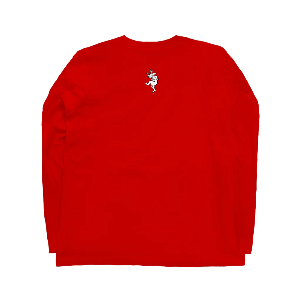 WAMI ARTの野営(キャンプ) Long Sleeve T-Shirt :back