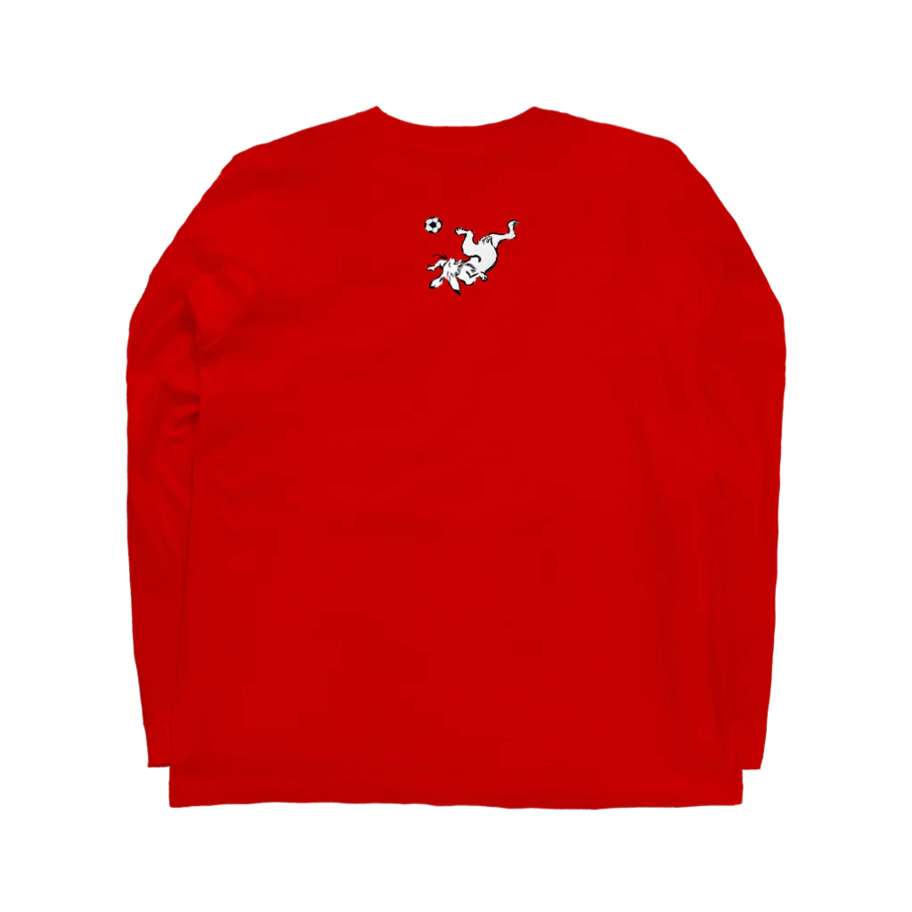 WAMI ARTの野営(キャンプ) Long Sleeve T-Shirt :back