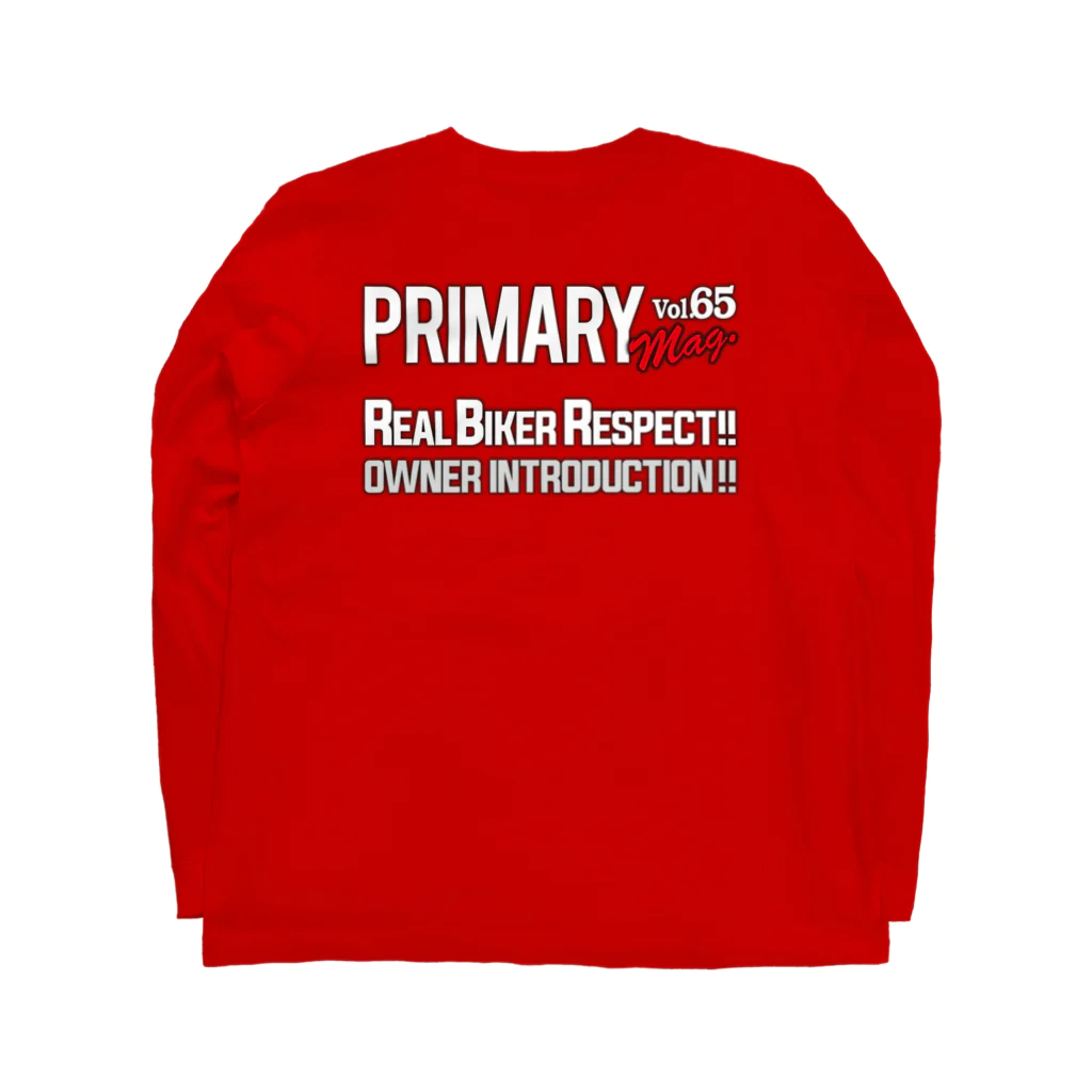 Primary_Magazine_ShopのPrimary65 ロングスリーブTシャツの裏面