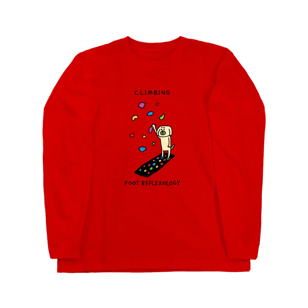 PokuStarのクライミング　足ツボもセット Long Sleeve T-Shirt