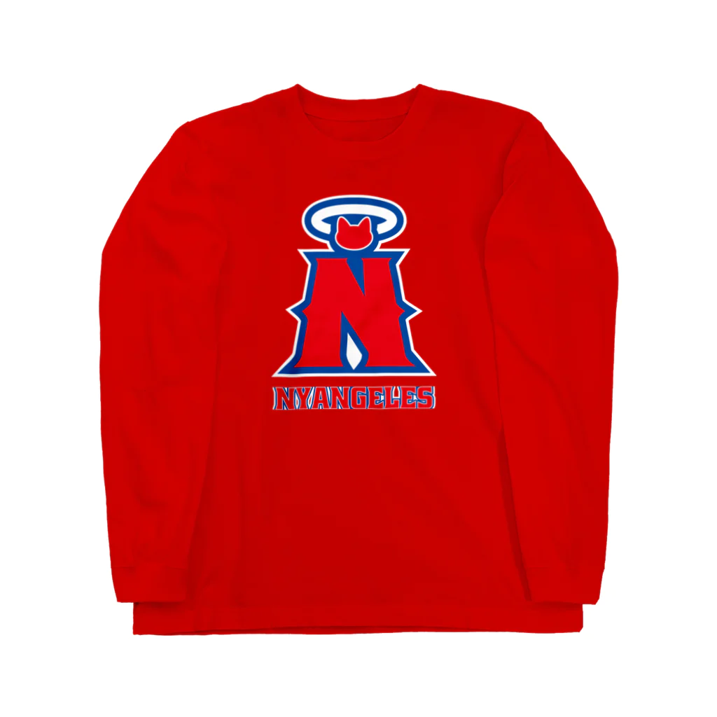 モルTのニャンジェルス　NYANGELES　3 Long Sleeve T-Shirt