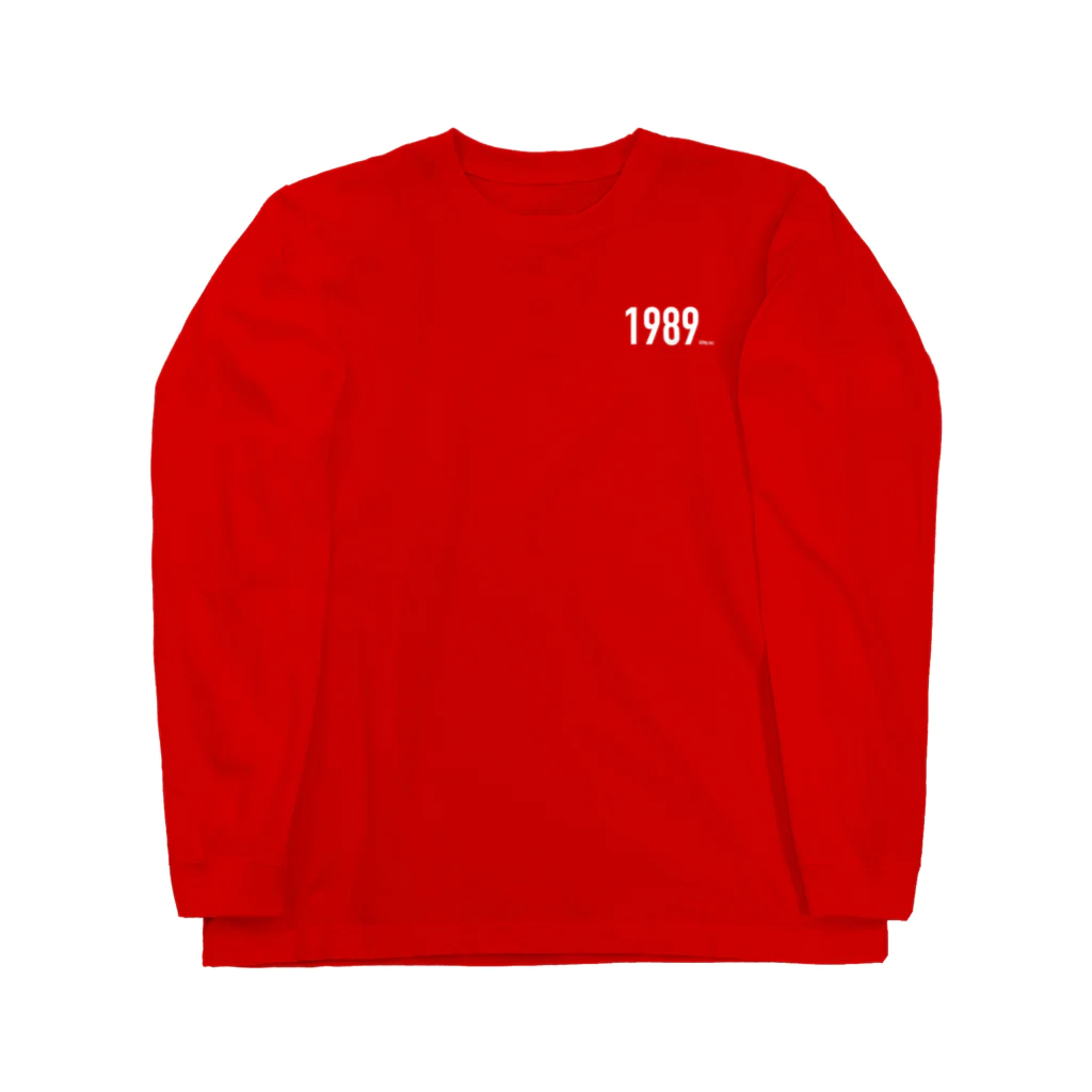 fdy.incの1989_001_white Long Sleeve T-Shirt