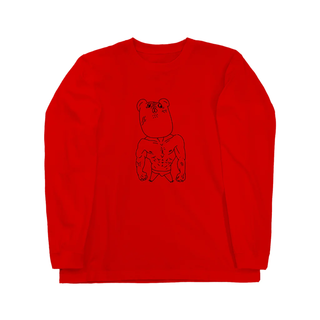 だいごろうの激昂のクマたん。 Long Sleeve T-Shirt