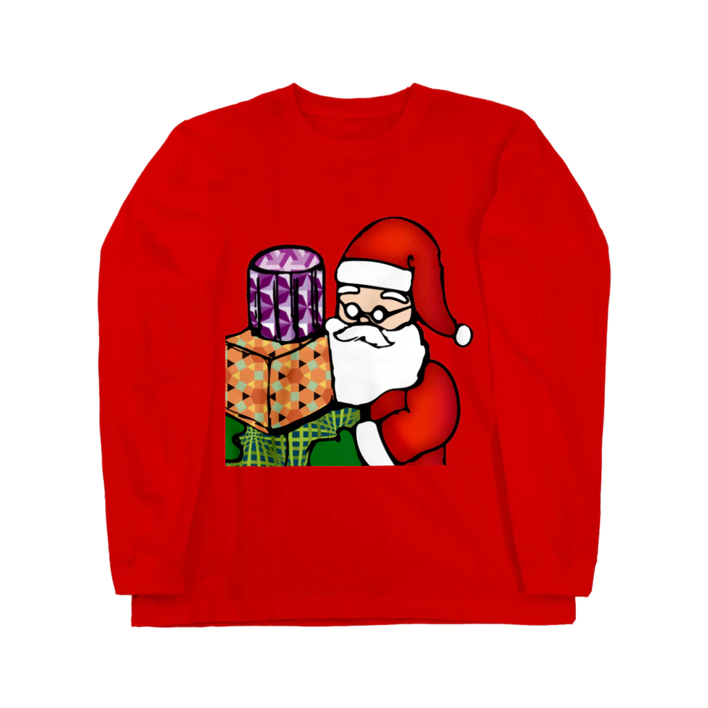 Logic RockStar のLogic RockStar ICON  Santa Long Sleeve T-Shirt