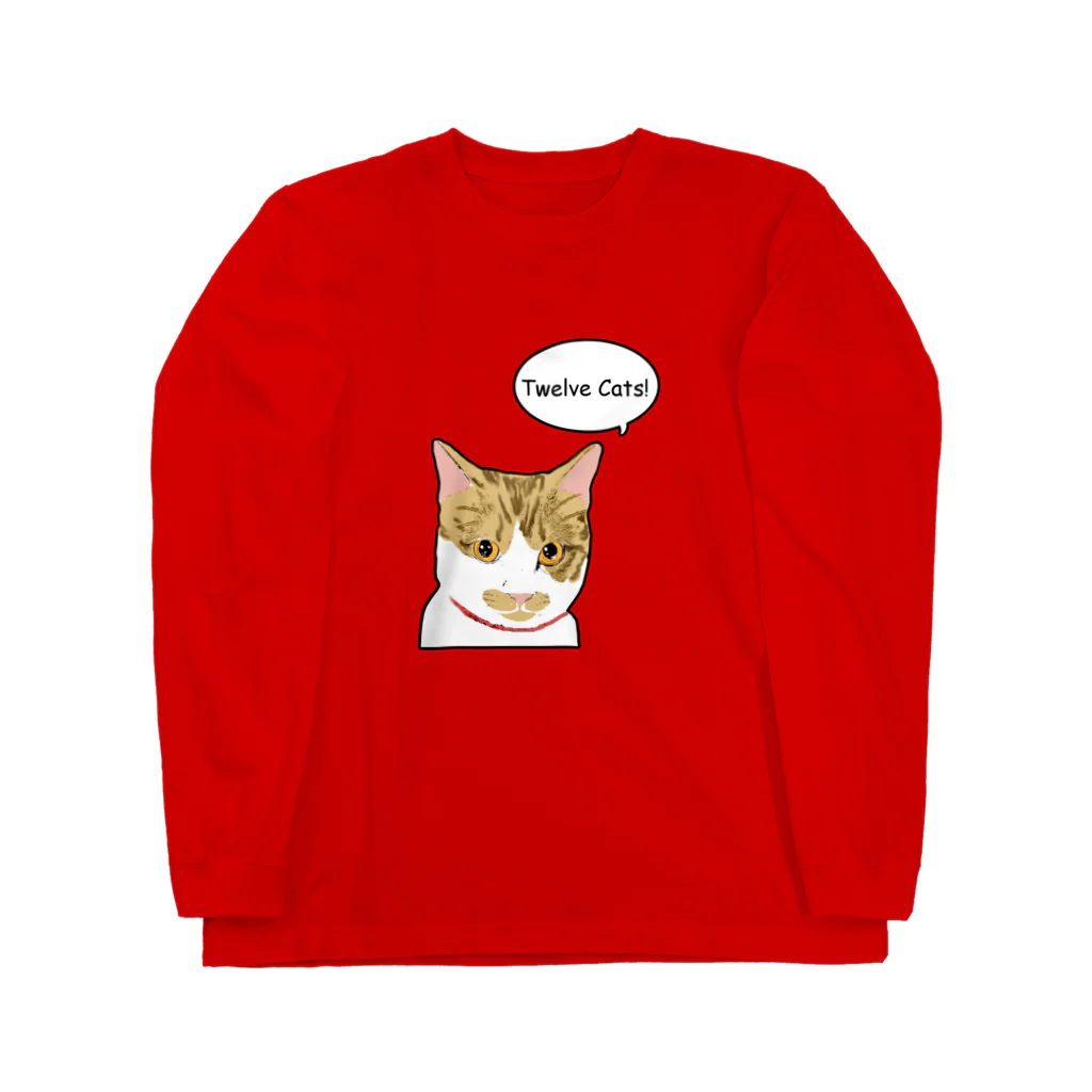 Twelve CatsのCOMIC! 4 ロングスリーブTシャツ