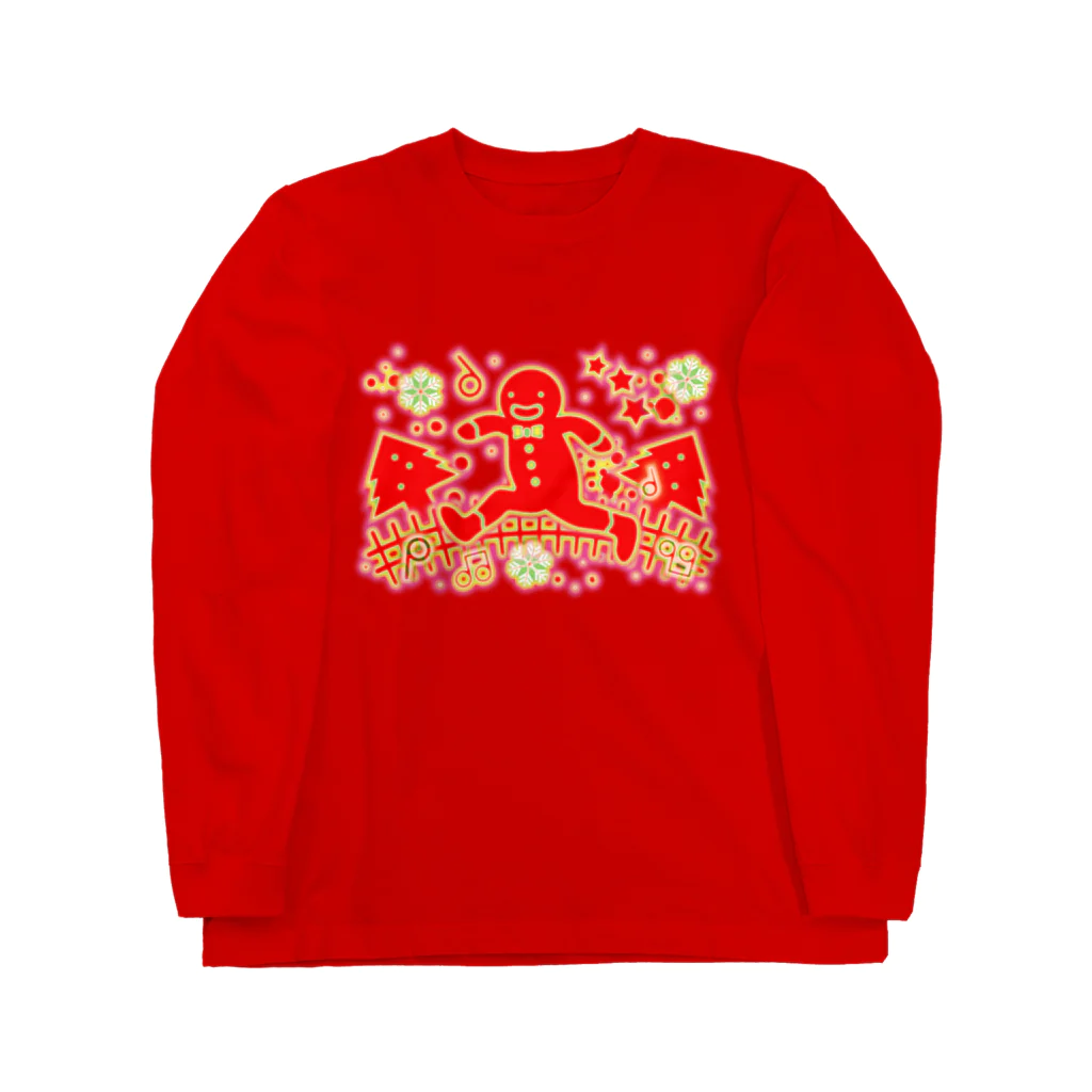 AURA_HYSTERICAのThe_Gingerbread_Man Long Sleeve T-Shirt