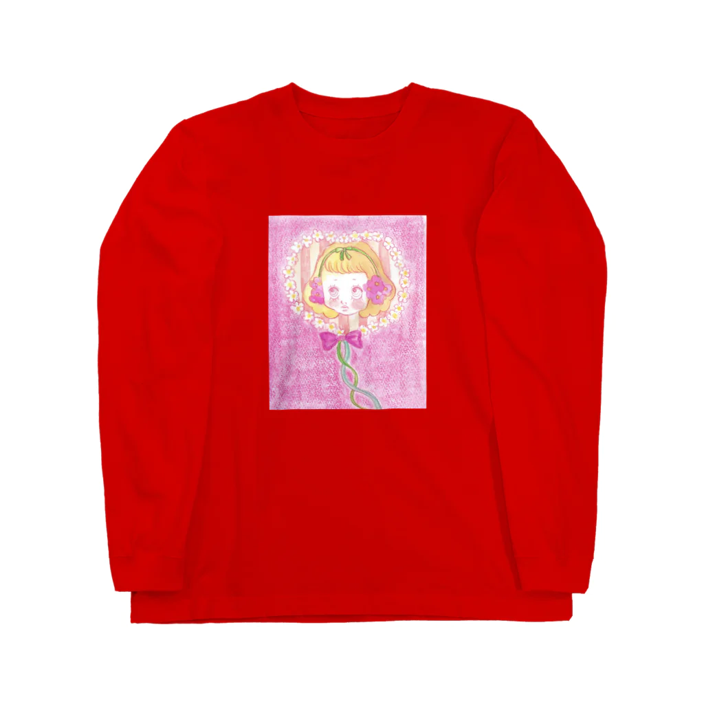 kaoru_littieのFlower baby Long Sleeve T-Shirt