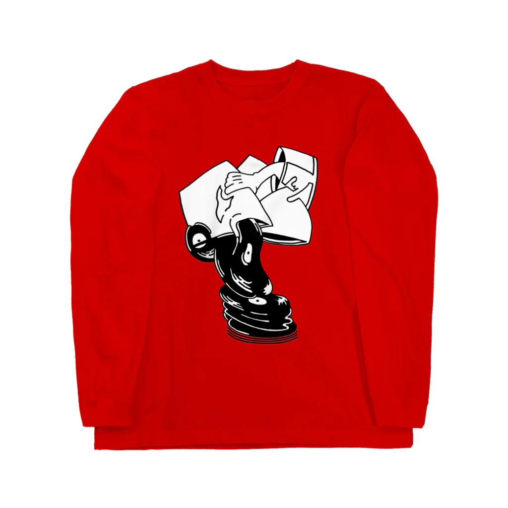 mikakaartの(ミ)  レコード Long Sleeve T-Shirt