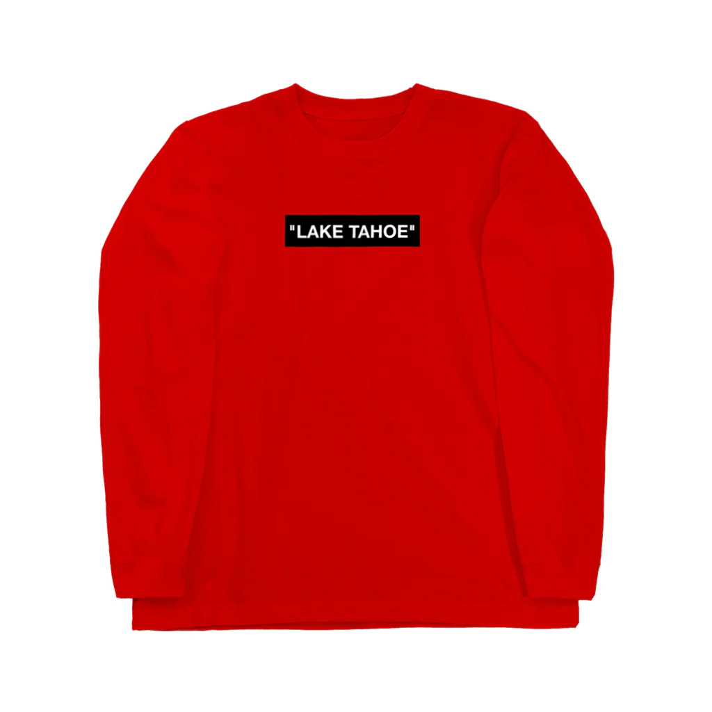 図書館のタネのタホ湖 Long Sleeve T-Shirt