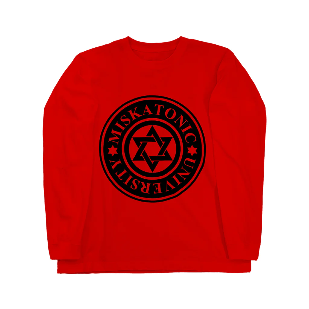 AURA_HYSTERICAのMISKATONIC LIBRARY STAFF Long Sleeve T-Shirt