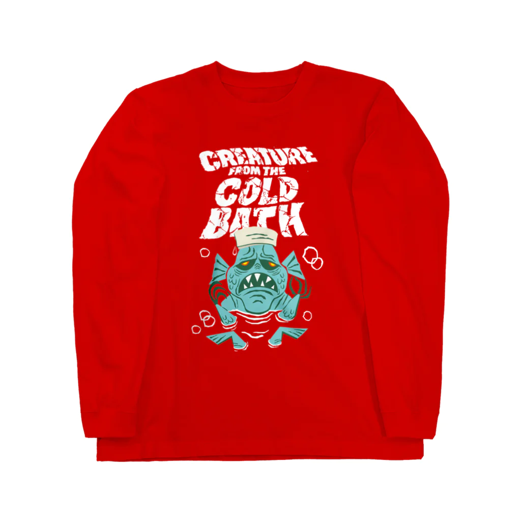 SAUNA ZOMBIESのSAUNA ZOMBIES-CREATURE from the COLD BATH LONGSLEEVE T- ロングスリーブTシャツ