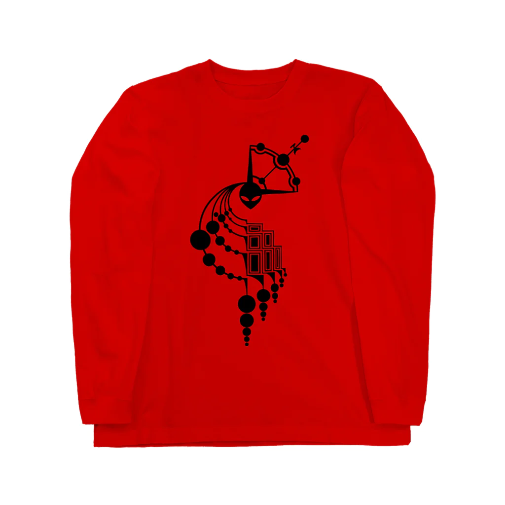 シュウのミステリーサークル09（ブラックver） Long Sleeve T-Shirt