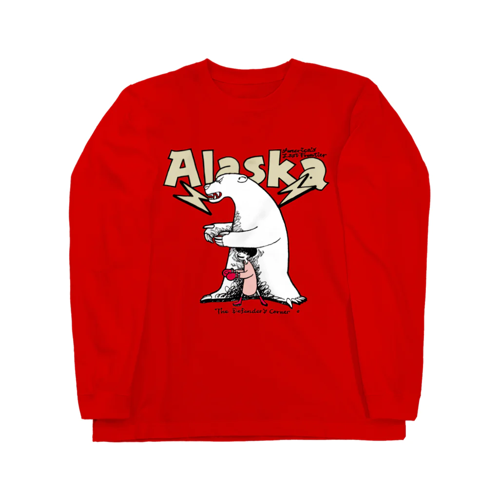 designfolioの大村せつAlaska_03 ロングスリーブTシャツ