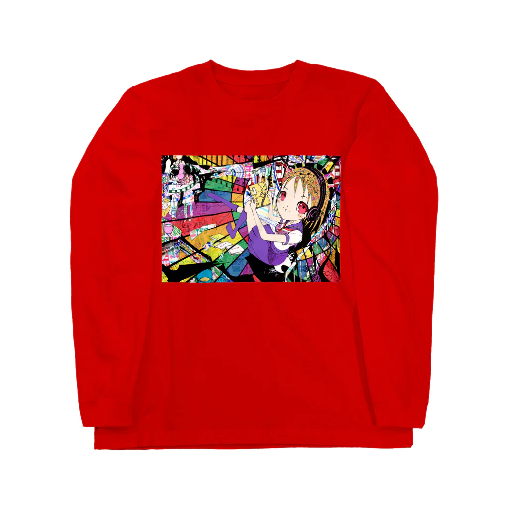 放蕩娘の売店の虹色エクスタシー Long Sleeve T-Shirt