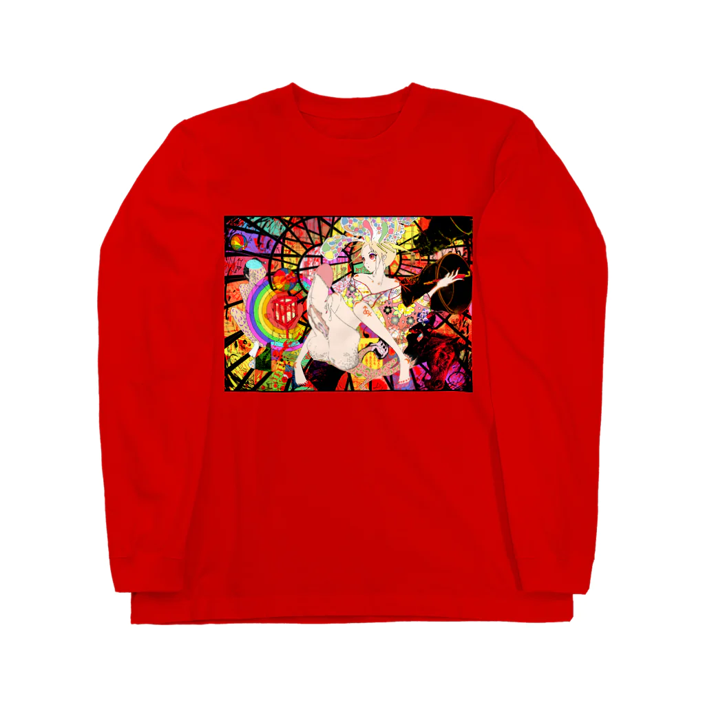 放蕩娘の売店の花魁少年 Long Sleeve T-Shirt