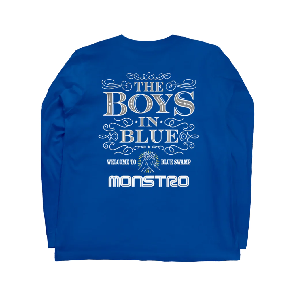 なー＠No.169のBOYS IN BLUE 2020（A) Long Sleeve T-Shirt :back