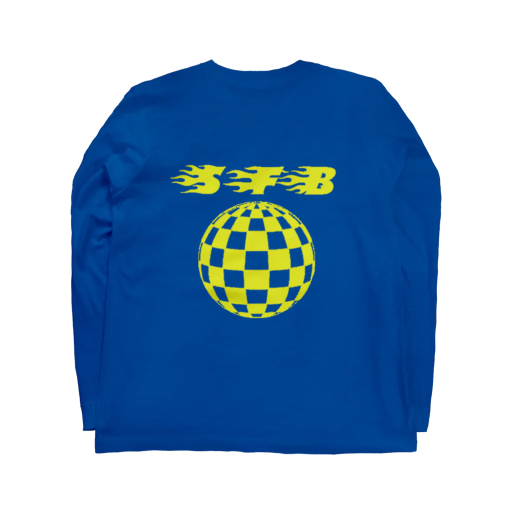 SFBの"SFB" yellow logo,long-sleeve shirt Long Sleeve T-Shirt :back