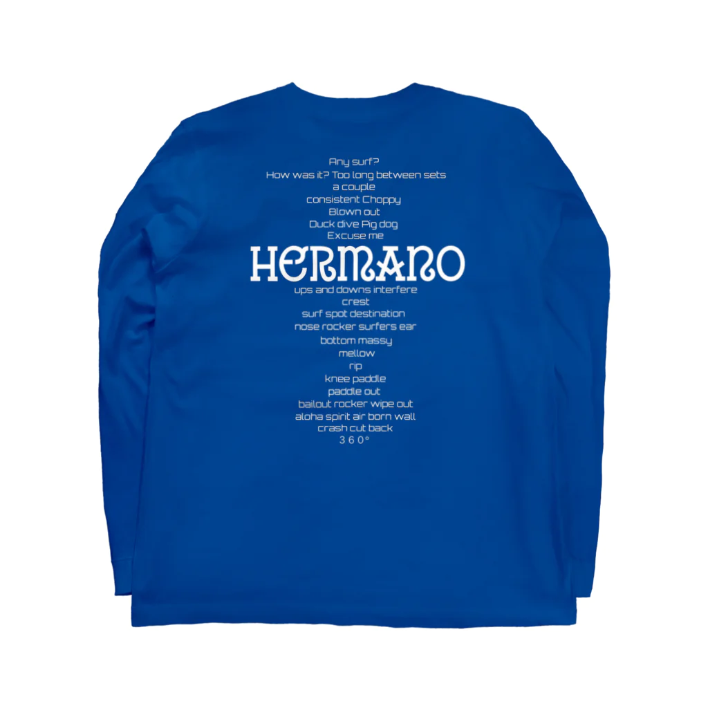 hermanoのhermano ロングスリーブTシャツの裏面