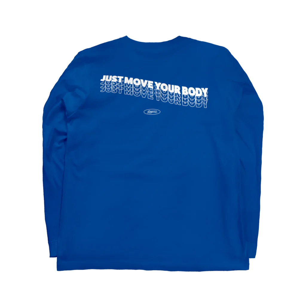 ザ・おめでたズ商店 SUZURI支店のDANSU ロンTee Long Sleeve T-Shirt :back