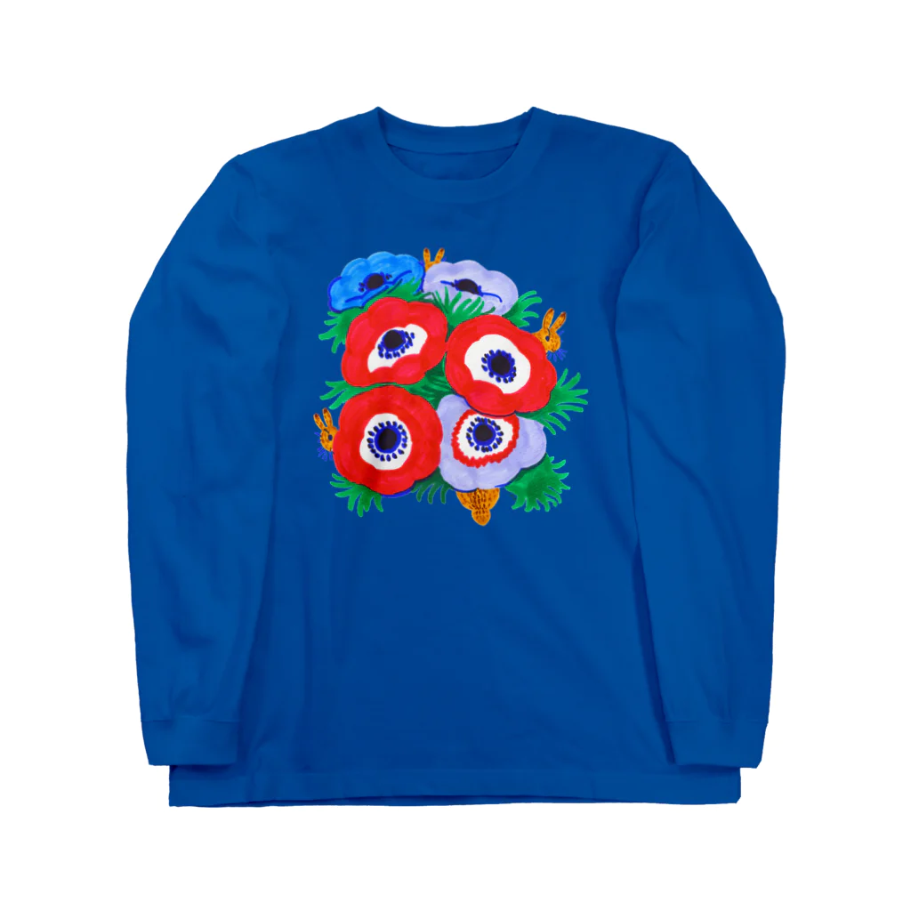 segasworksのアネモネ（かくれんぼうさぎ） Long Sleeve T-Shirt