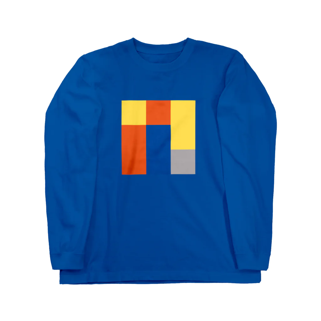 3×3 のドット絵の牛丼と味噌汁 - 3×3 のドット絵 Long Sleeve T-Shirt