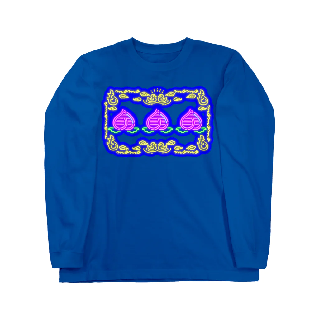 いちごちゃんのももネオン Long Sleeve T-Shirt