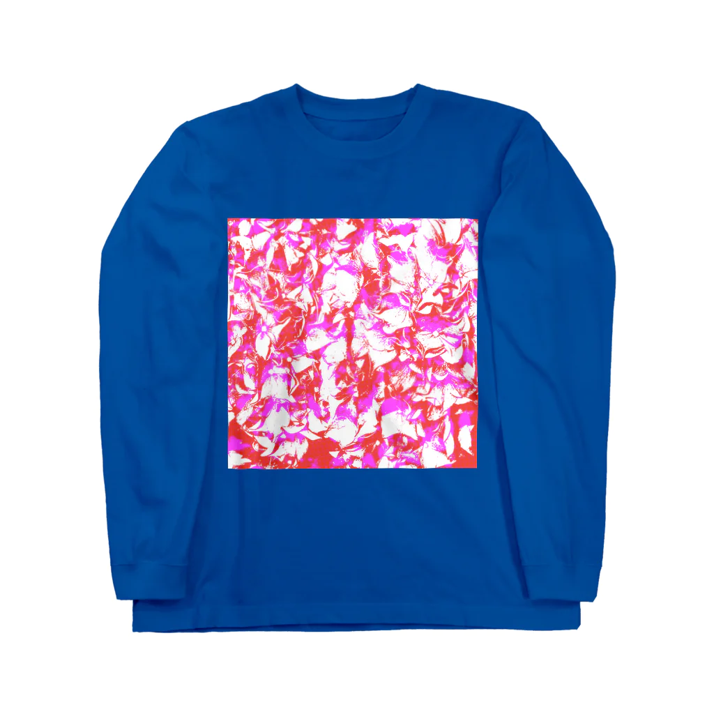 RAKUENのHydrangea PinkValencia Long Sleeve T-Shirt