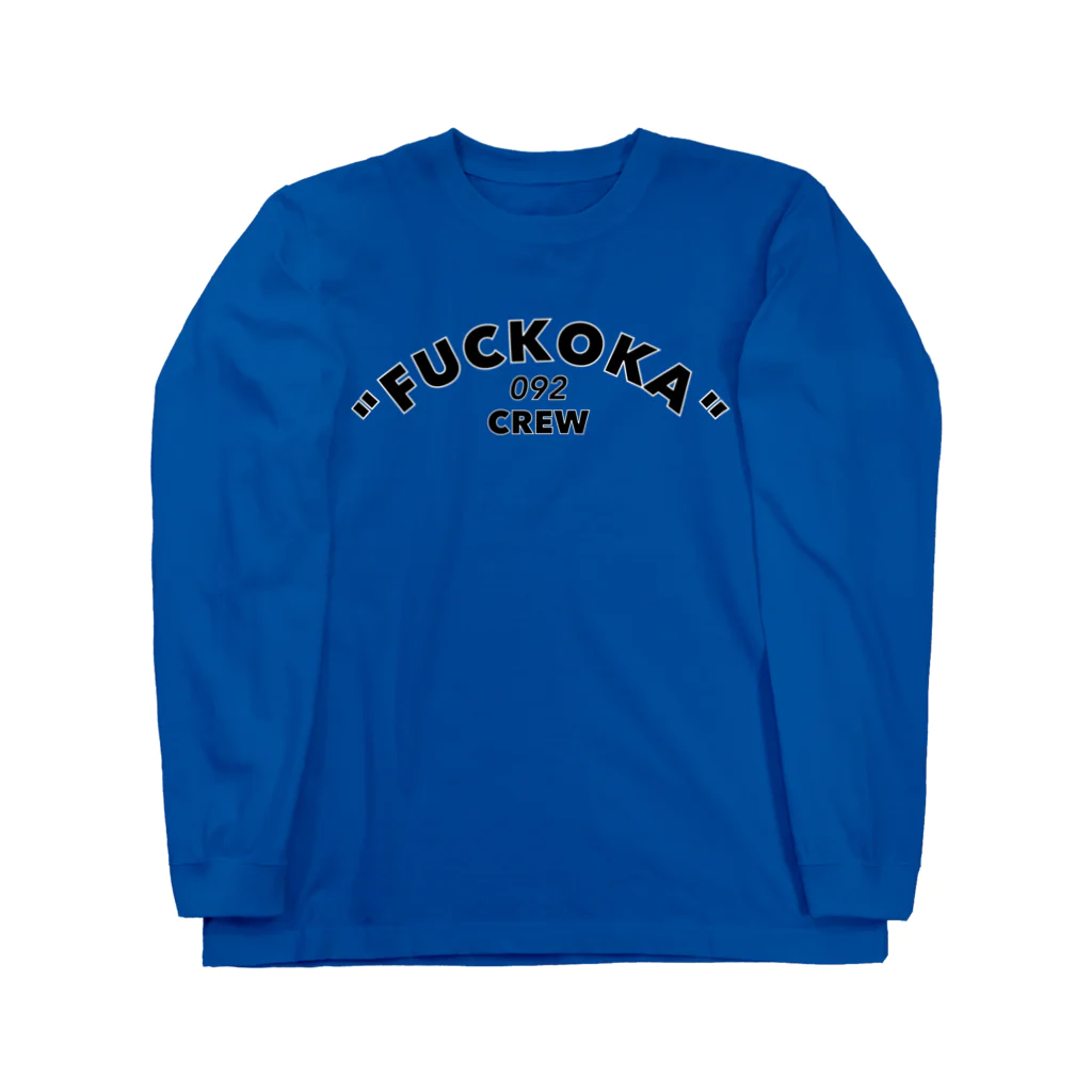 Lil'Tyler's Clothing.の「FUCKOKA 092 CREW」 ロングスリーブTシャツ