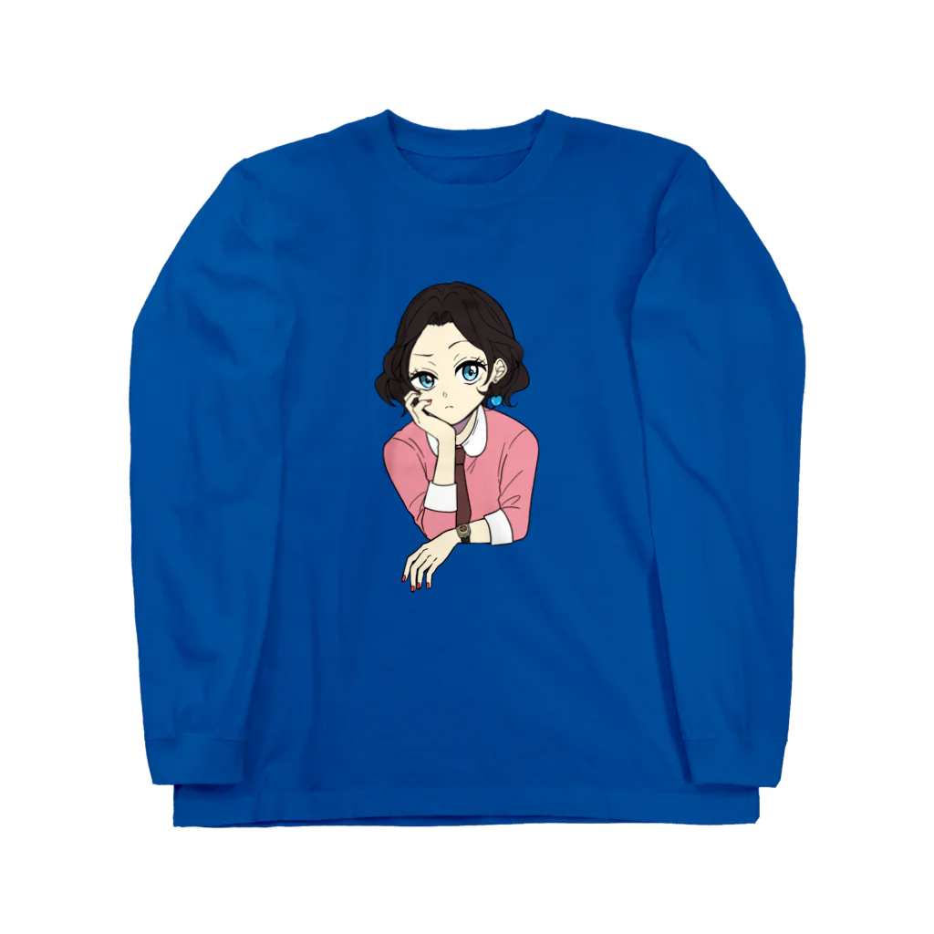 apuriの不機嫌な子 Long Sleeve T-Shirt