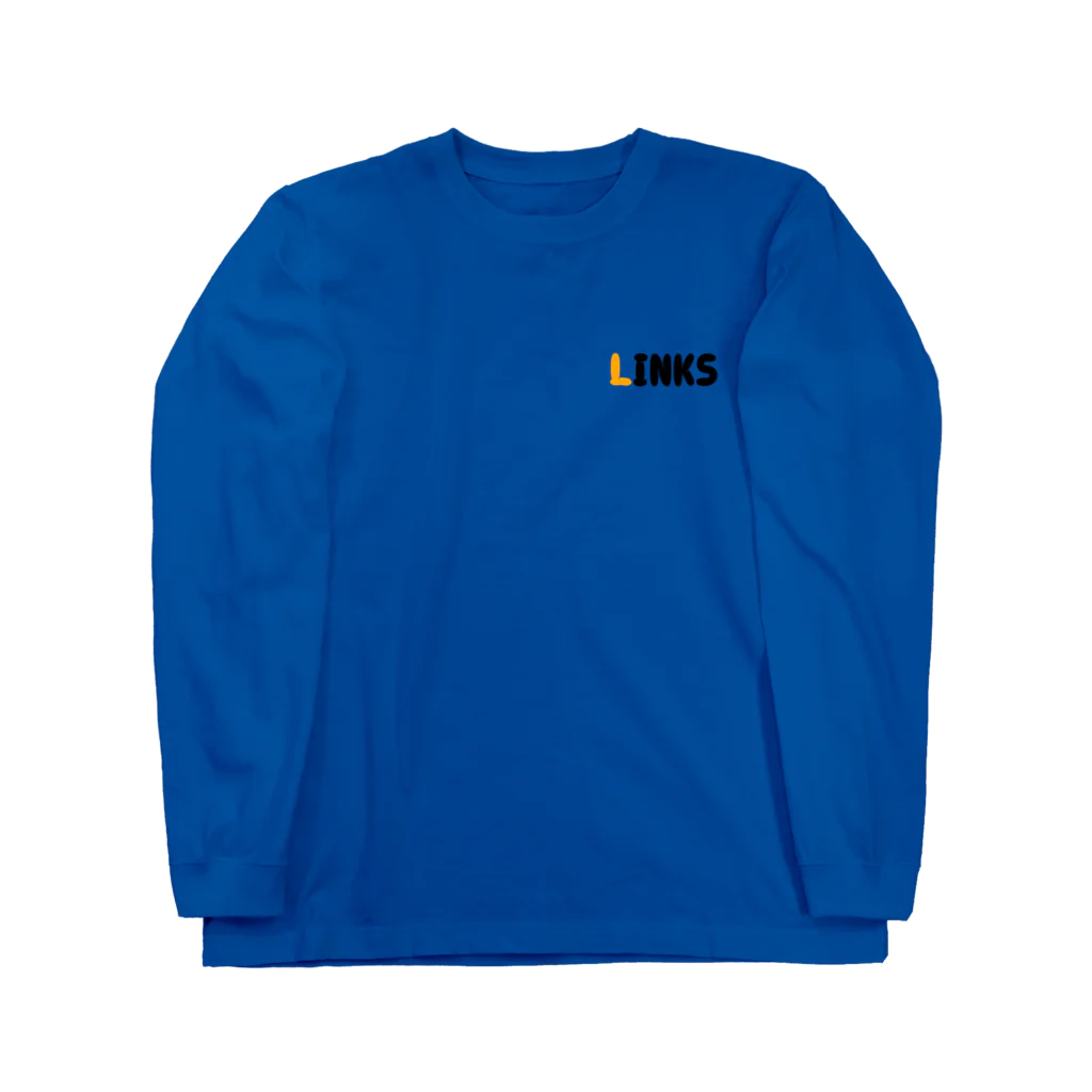 LINKSのLINKS コロナに負けるなロングTシャツ Long Sleeve T-Shirt