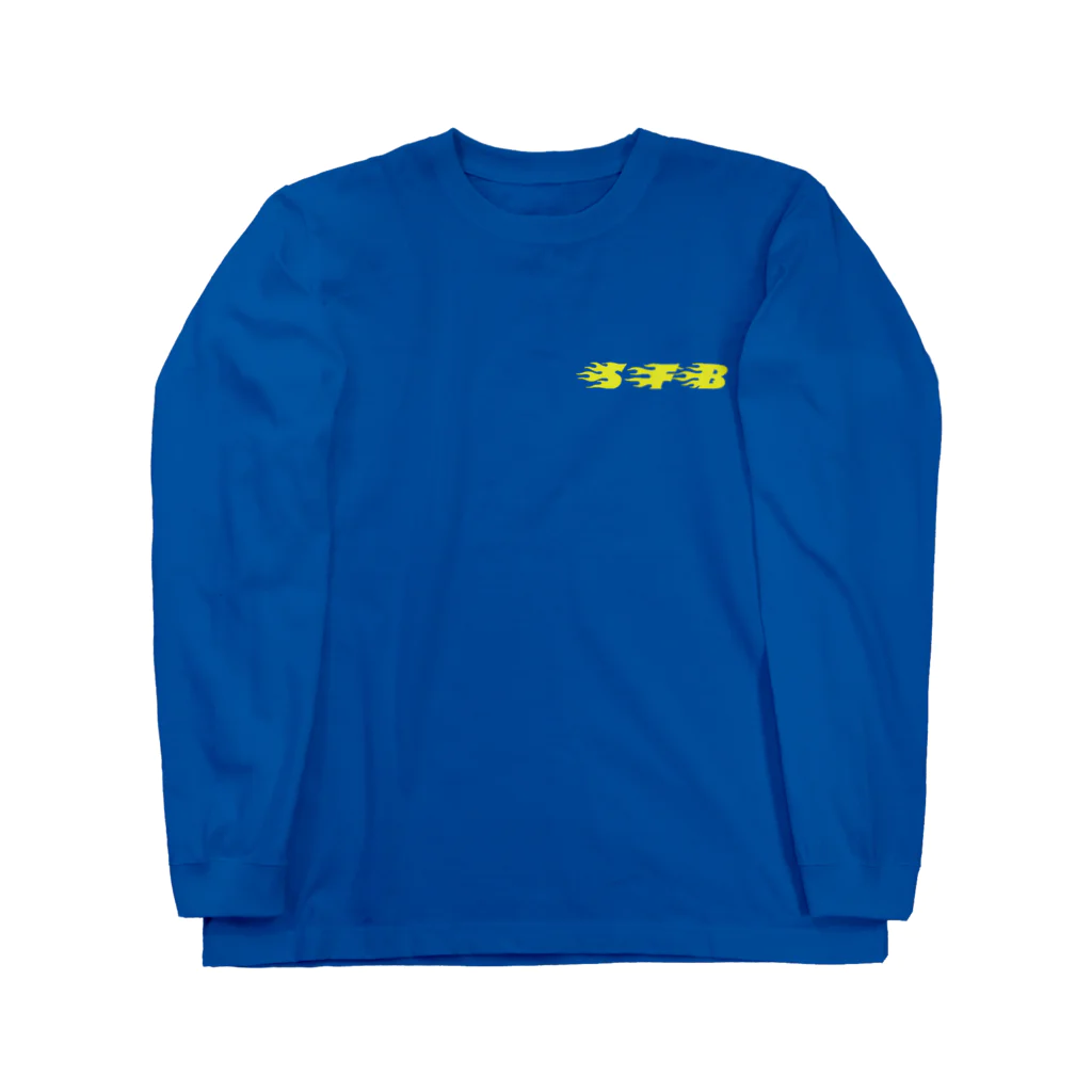 SFBの"SFB" yellow logo,long-sleeve shirt ロングスリーブTシャツ