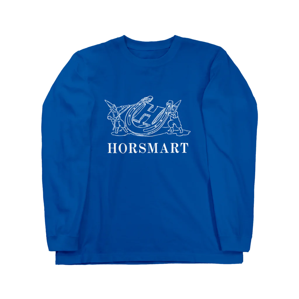 HORSMART公式ショップの色選べます『HORSMARTオリジナル商品（ホワイト）』 Long Sleeve T-Shirt