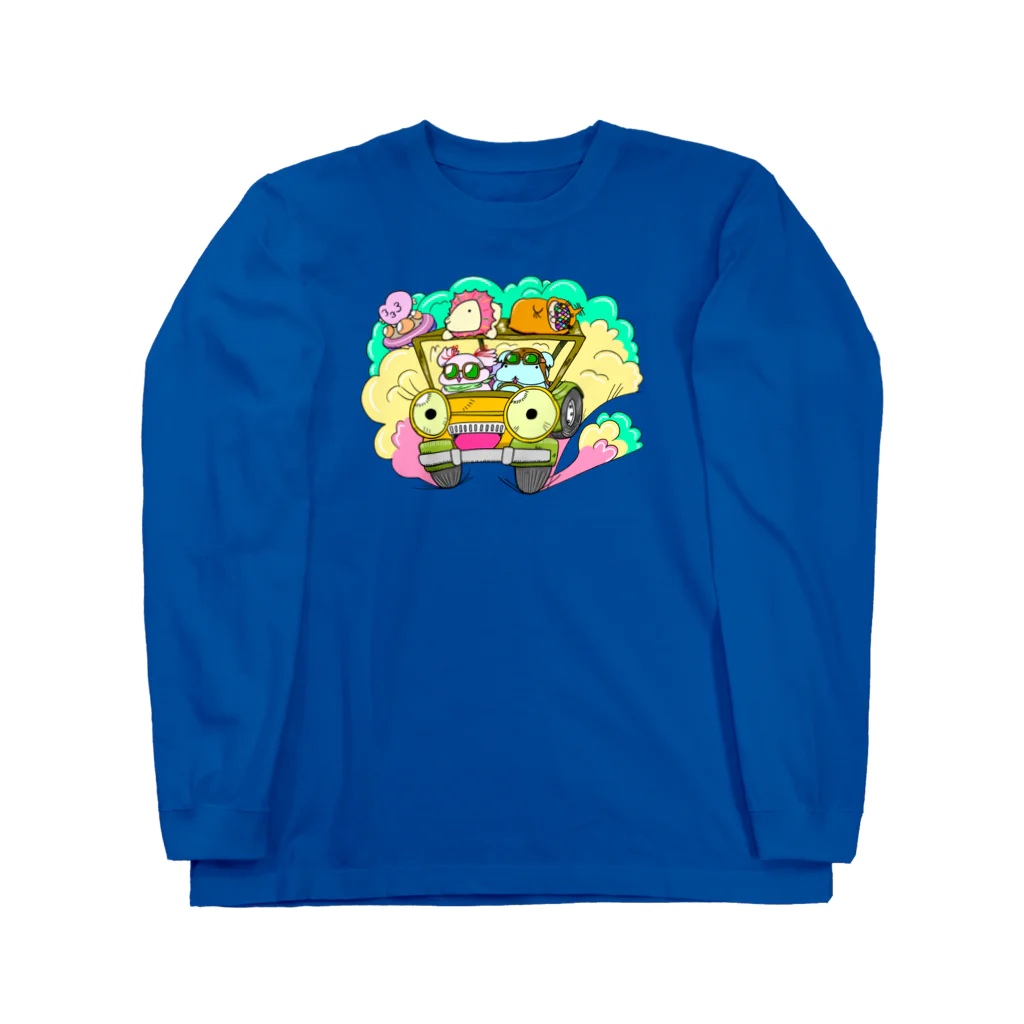 まるちょ屋のドライブしちゃうよ。【カラー版】 Long Sleeve T-Shirt