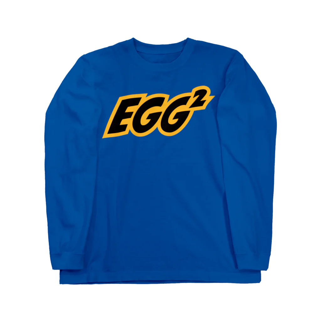 EGG²の"Royal Blue" EGG² Logo Long T-shirts Long Sleeve T-Shirt