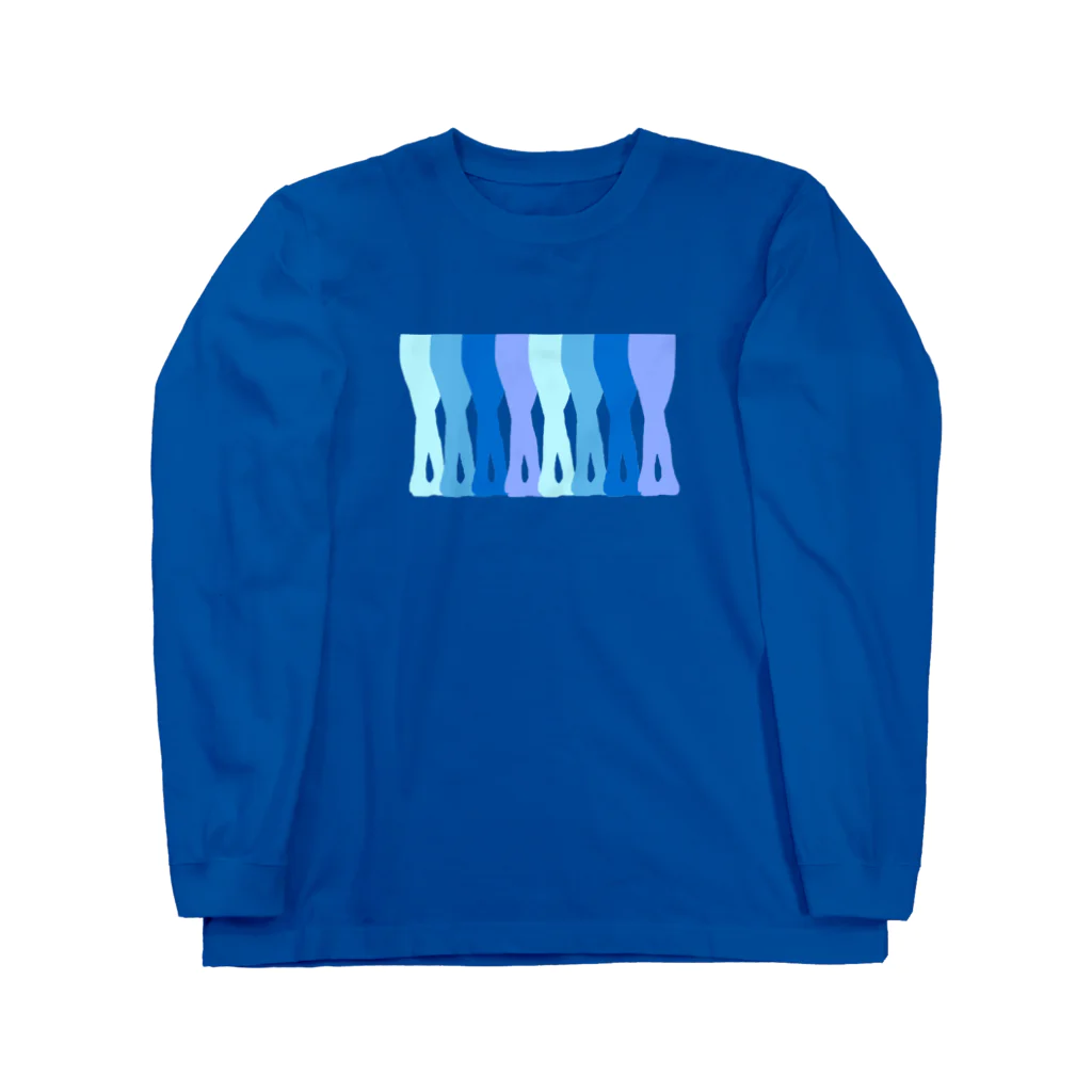 Twinkle-BooのBallet!!blue Long Sleeve T-Shirt