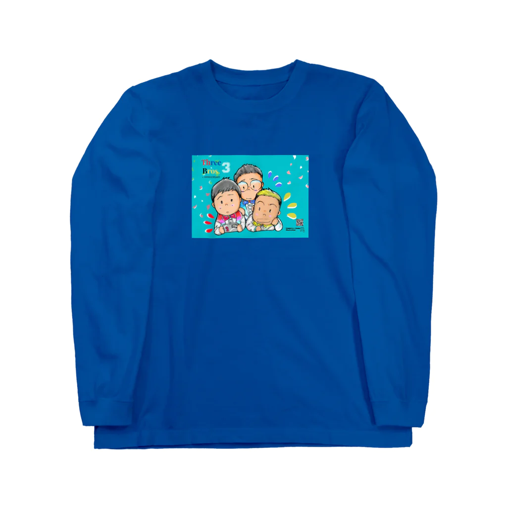 TOMMY★☆ZAWA　ILLUSTRATIONの三兄弟。記念日。 Long Sleeve T-Shirt